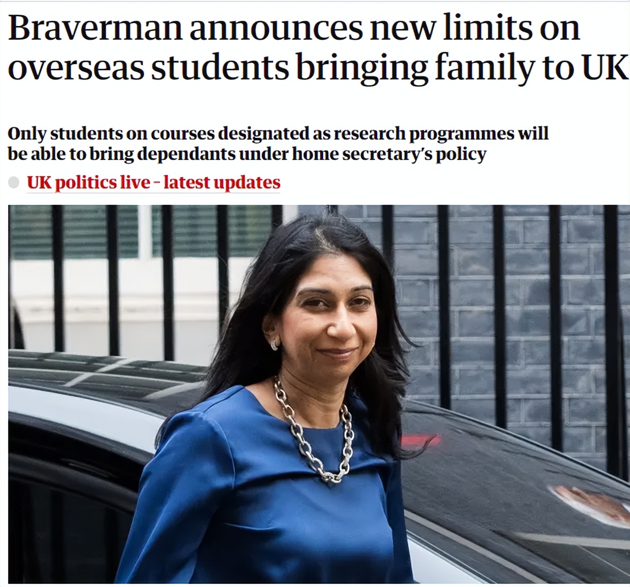 英国禁止家属陪读!世界各国都在收紧移民政策?